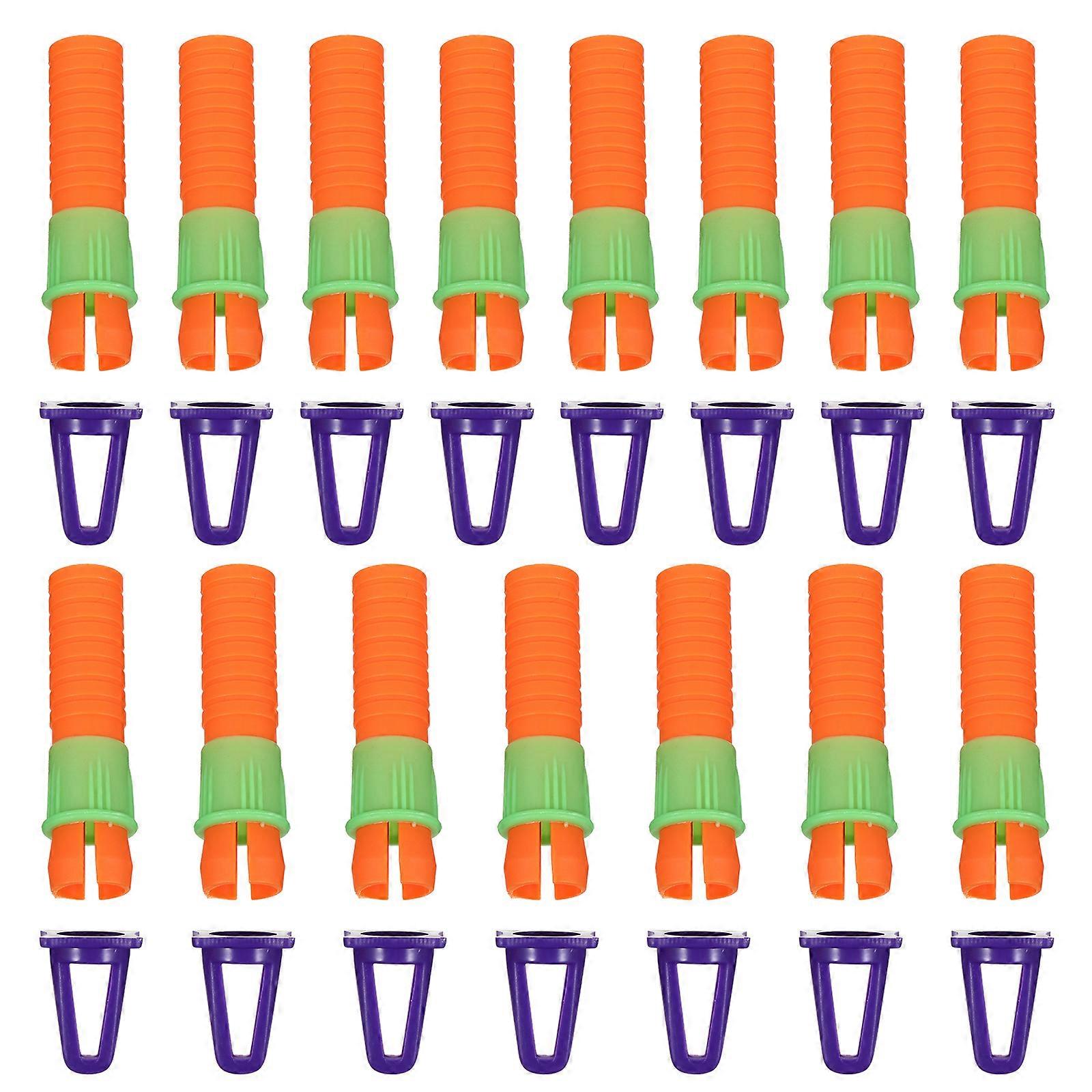 15pcs Crayon Extender Oil Painting Stick Extender Crayon Sharpener Crayon