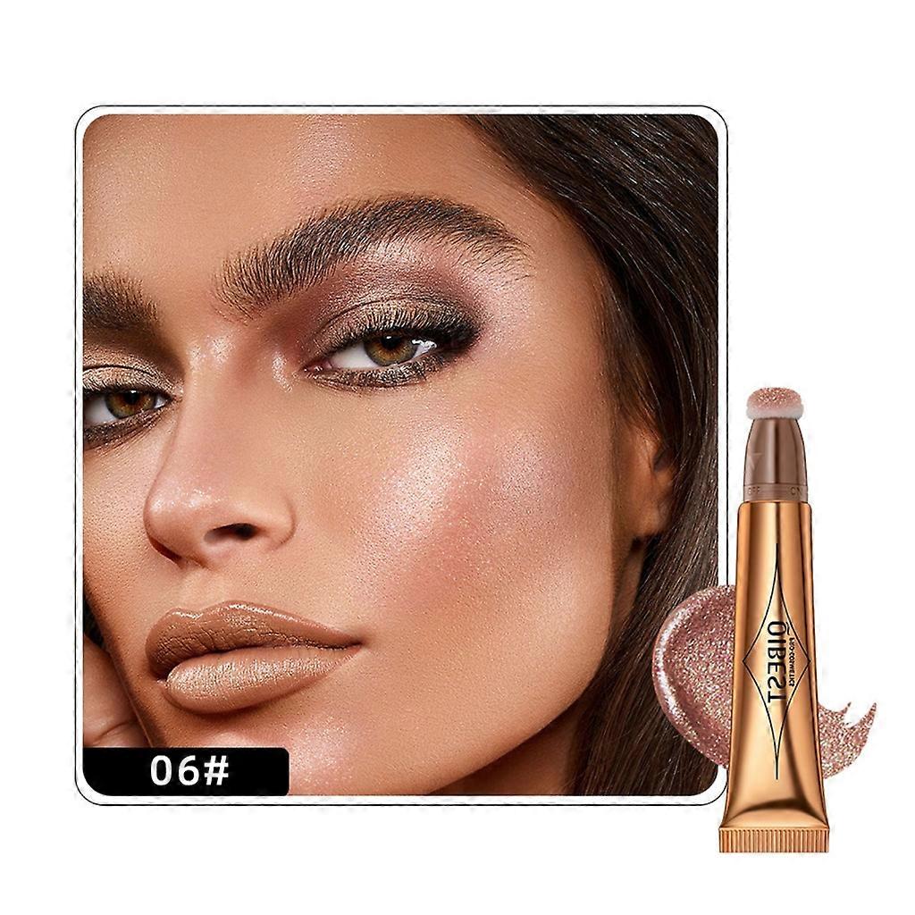 Waterproof Multi-Use Highlighter Cosmetic Face Contouring Cream Blush Makeup