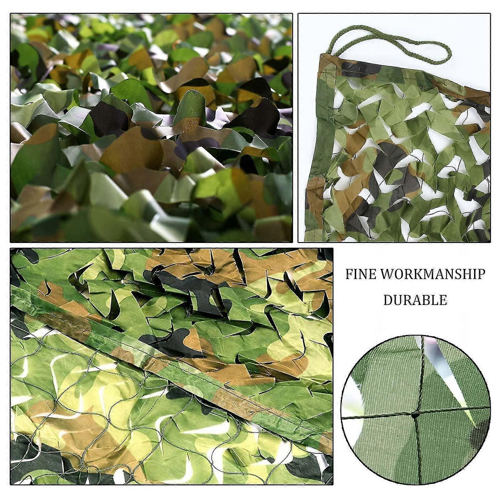 Filets de camouflage, filets de dissimulation de chasse, abris solaires, filets d’ombrage de terrain d’entraînement militaire, filets de clôture, décoration de jardin