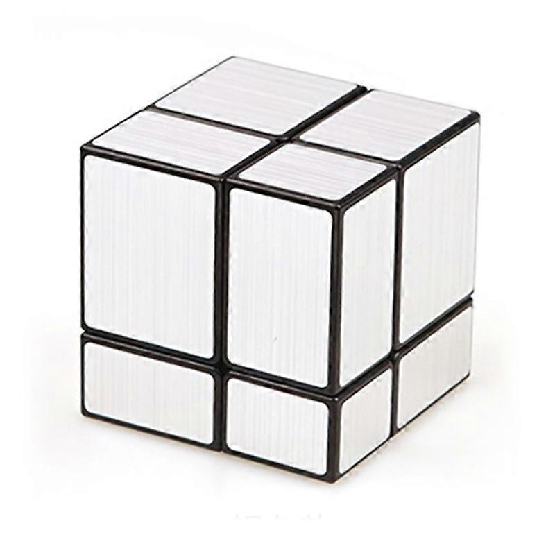 Shengshou 2x2x2 Magic Mirror Cube 5.7cm Speed Magic Puzzle Cube 2x2 Cubo Magico Sticker Learning Education Cubes for kids