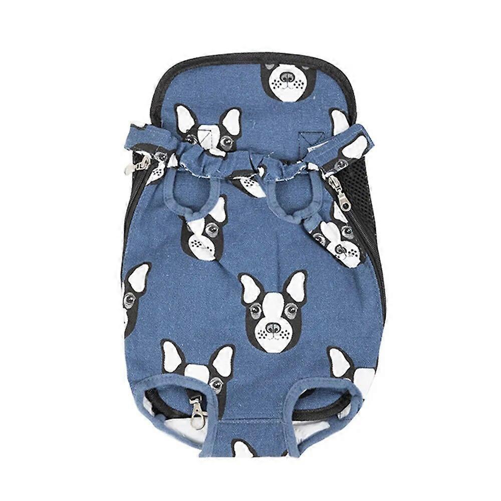 Pet Carrier Backpack Adjustable Pet Front Cat Dog Carrier Backpack Puppy Small Dog Legs Out Travel Bag for Biking Hiking Camping