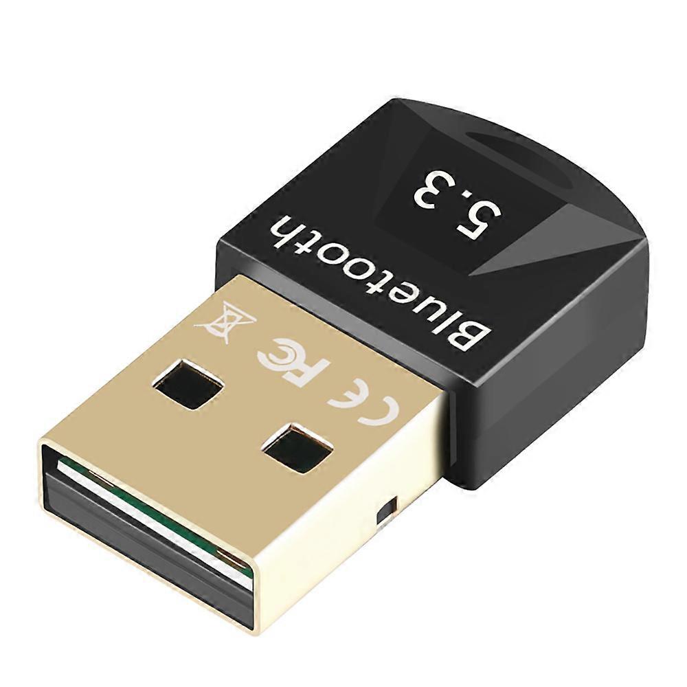 USB Bluetooth 5.3 Adapter Wireless Bluetooth Audio Receiver Transmitter for PC Laptop Mouse Keyboard Adaptador Bluetooth Dongle