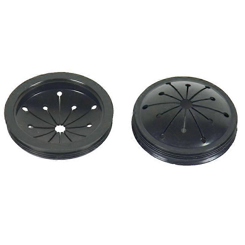 Splash Guard Garbage Disposal Disposal Garbage Accessories(2Pcs, Black)