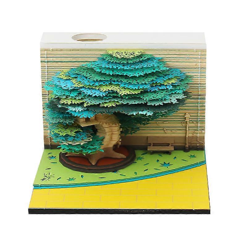 Omoshiroi Magic Castle 3D Notizblock 2024 Kalender Notizblock Block Notizen Hary Design Notizpapier Schreibwaren Zubehör Neuheit Geschenk