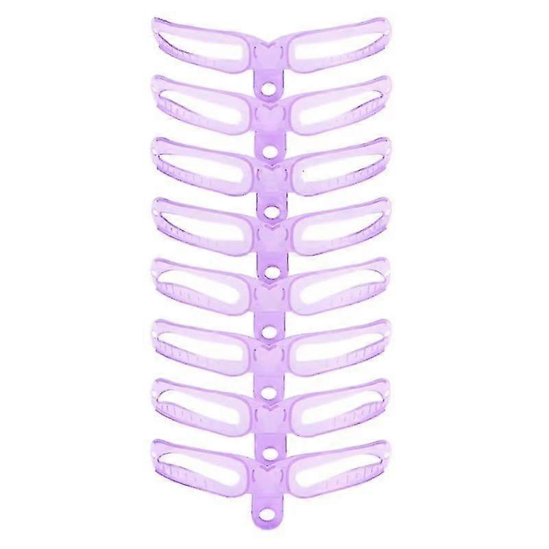 Eyebrow Stencils, Eyebrow Template, 8 Styles Reusable Eyebrow Stencil