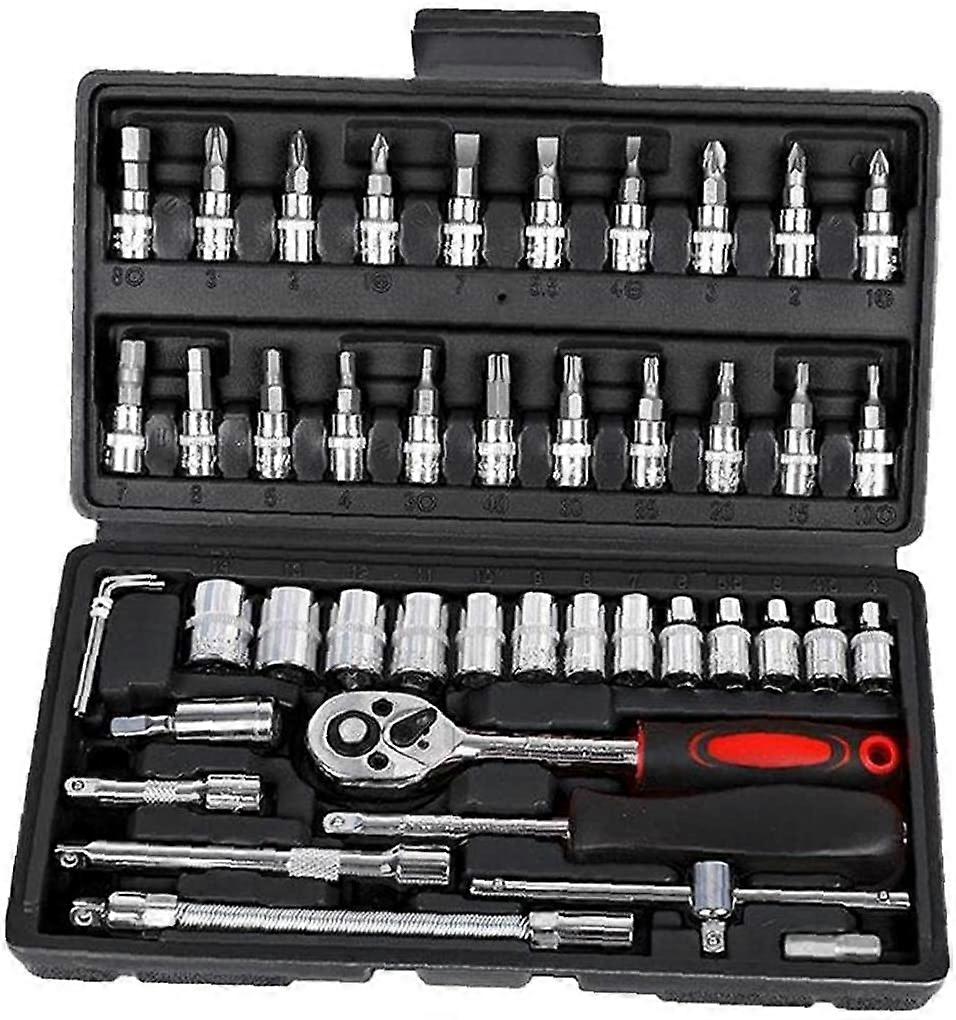 Jeu de clé Set Auto Repair Tool Set Slider Set Kit Kit Tournevis Tool Set Red Set
