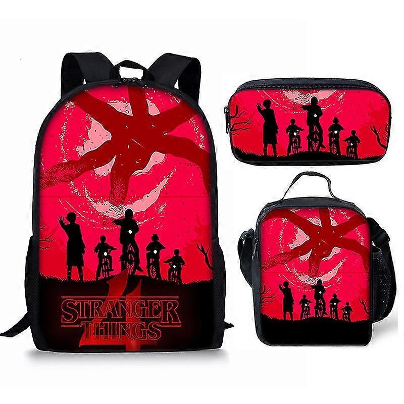 Us Tv Series Print 4 Schultasche Kinderrucksack oder Schulranzen oder Stifttasche oder dreiteiliges Set-16