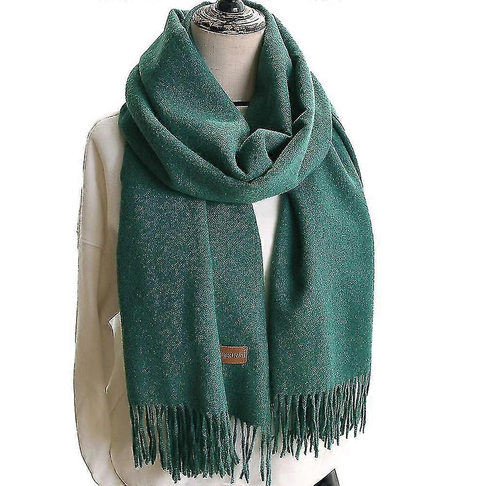 Sciarpa Sciarpa Sciarpa Cashmere Feel Donna Scialle Cashmere Smeraldi
