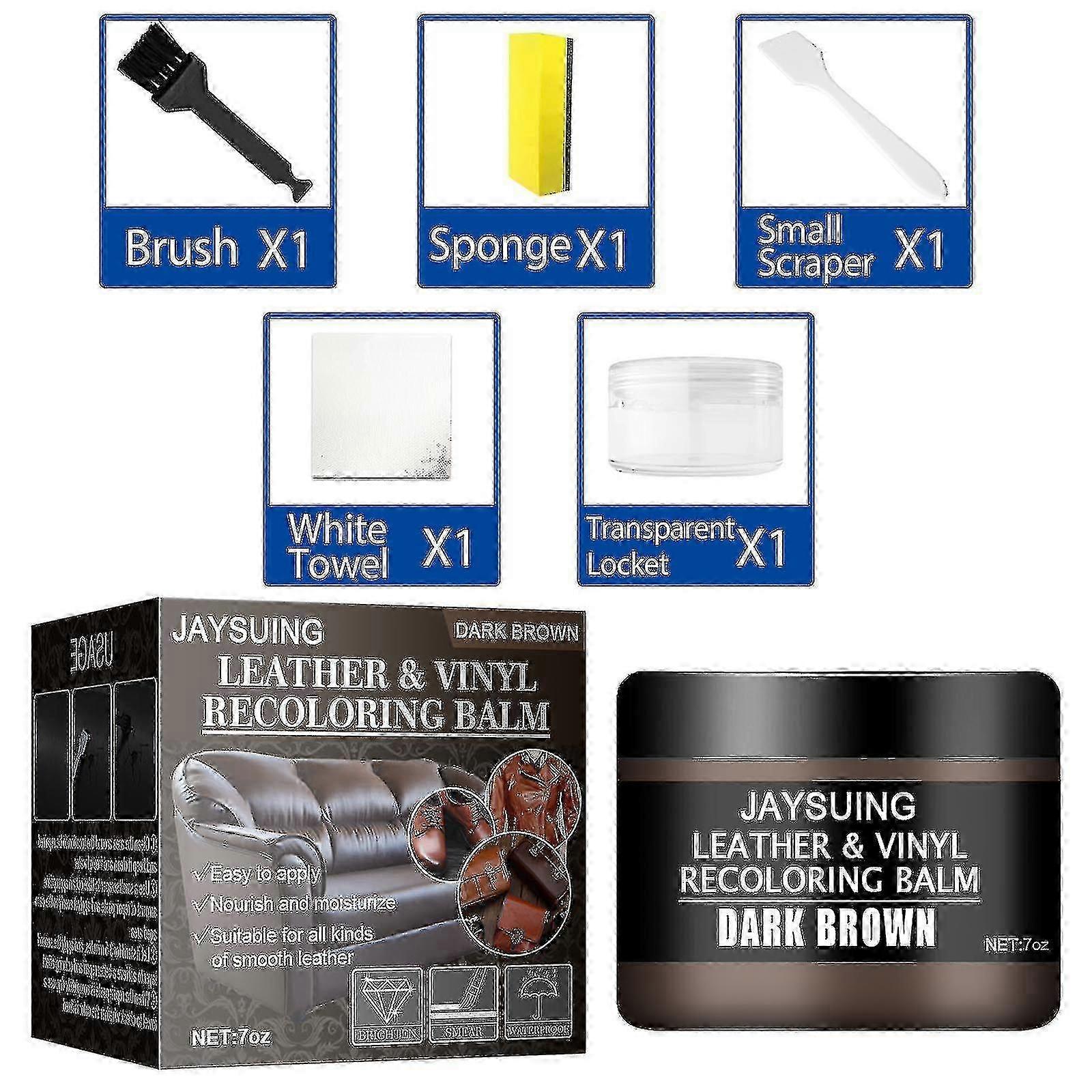 Jaysuing ספה סט תיקון עור תחזוקת מוצרי עור עורלה | סגנון 2 |