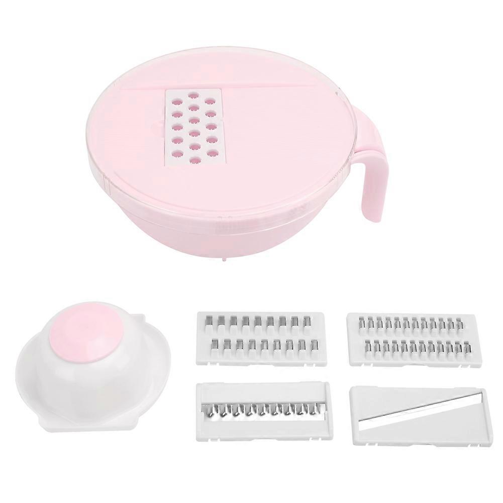 Multifunctional Household Kitchen Vegetable Potato Onion Grater  Cutter ToolRed