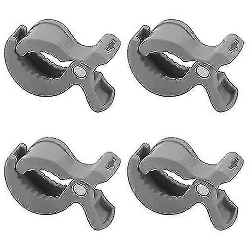 4pcs Buggy Clips Clasps Stroller Clips, Universal Stroller Baby Pram Grippers For Pushchair Toy Stroller