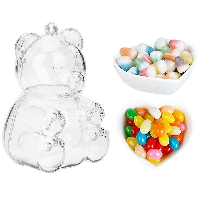 5Pcs/Set Bear Gift Boxes Container Candy Gift Box Small Boxes Party Gifts