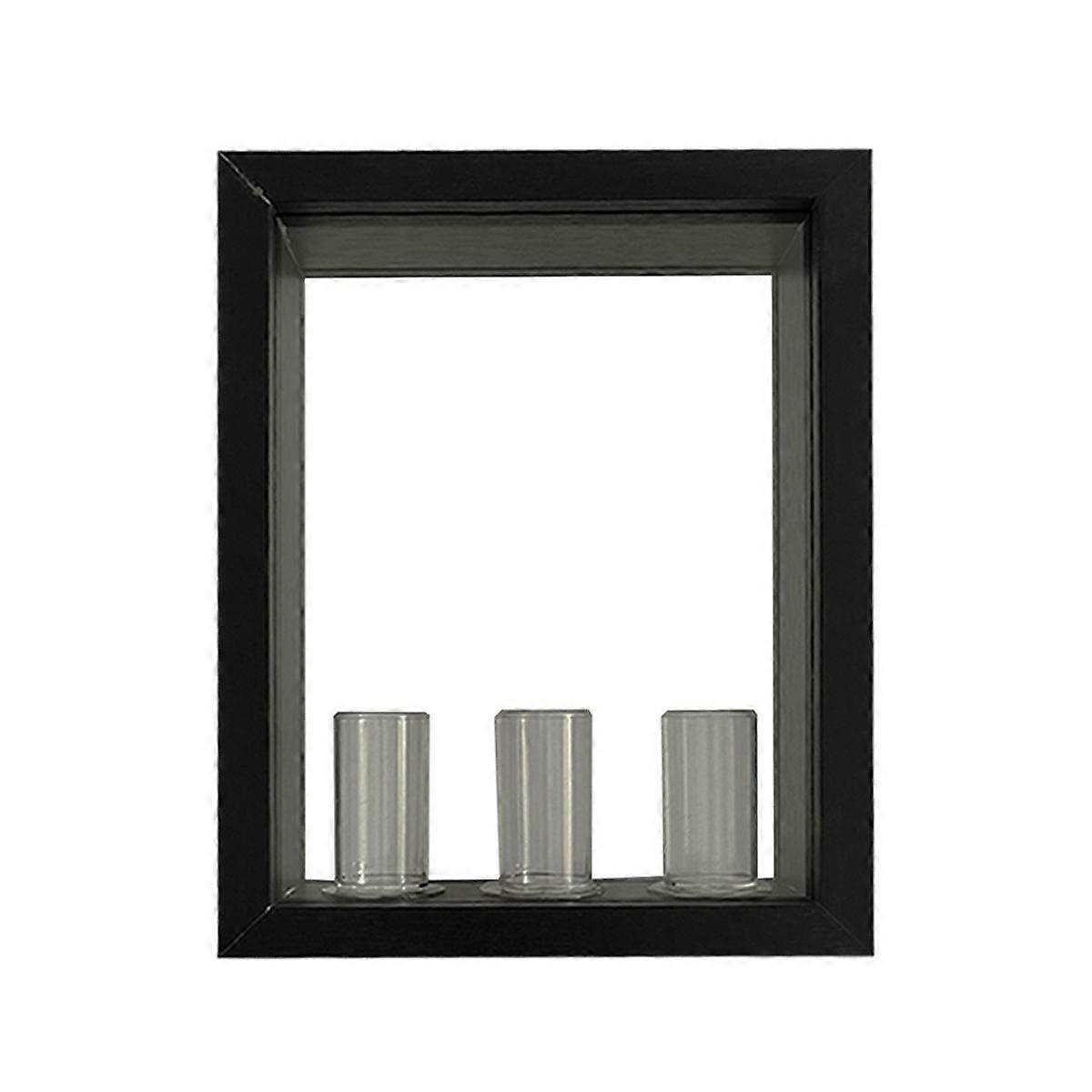 DIY Flower Cuttings Photo Frame 3D Photo Frames Flower Arrangement Container Hydroponic Vase for Li