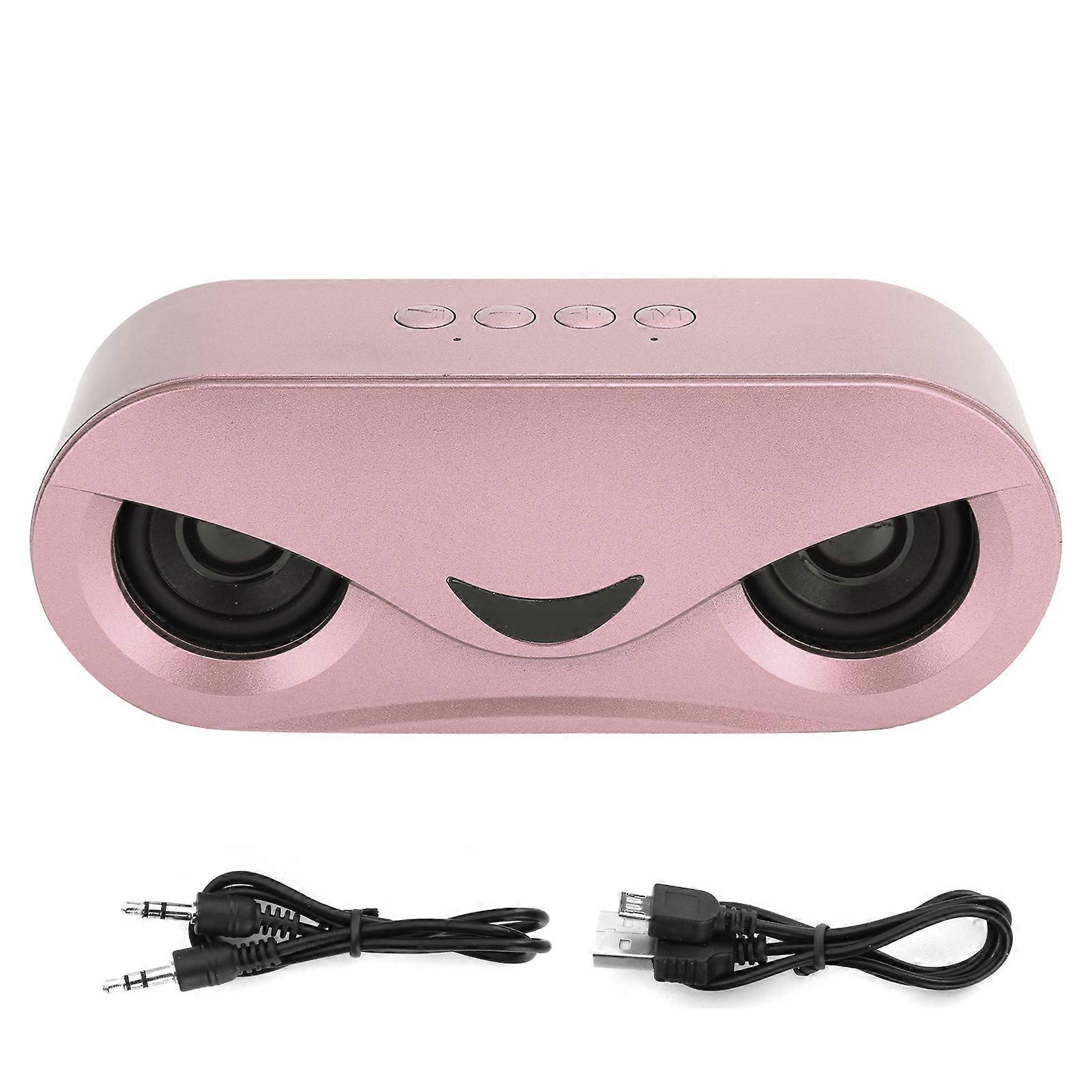 Portable Wireless Bluetooth Dual Speaker with LED Light Bass Stereo Speaker for U Disc