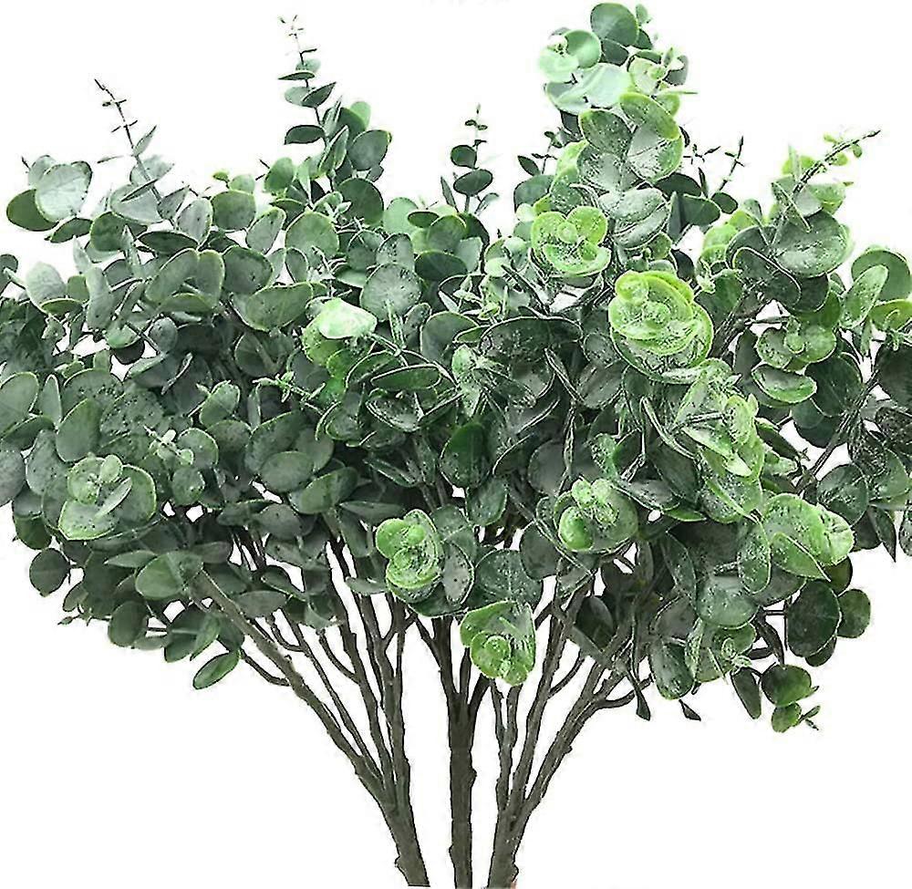 Set Of 3 Eucalyptus Leaves Branch Foliage Artificial Flowers Artificial Plants Stems For Party Wedding e Decoration,3752