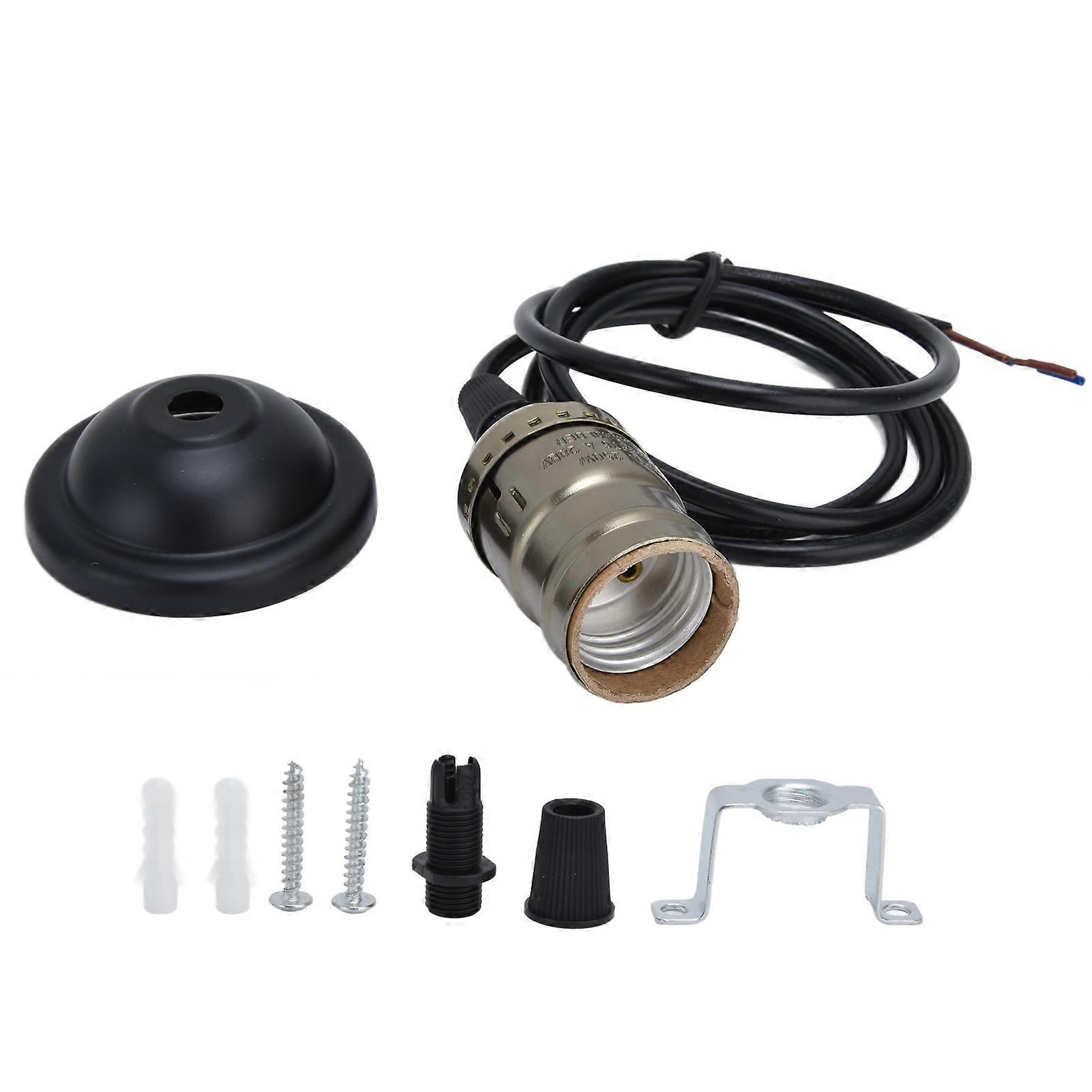 Chandelier Lamp Holder to 240V Retro Ceiling Hanging Light Bulb Socket Base