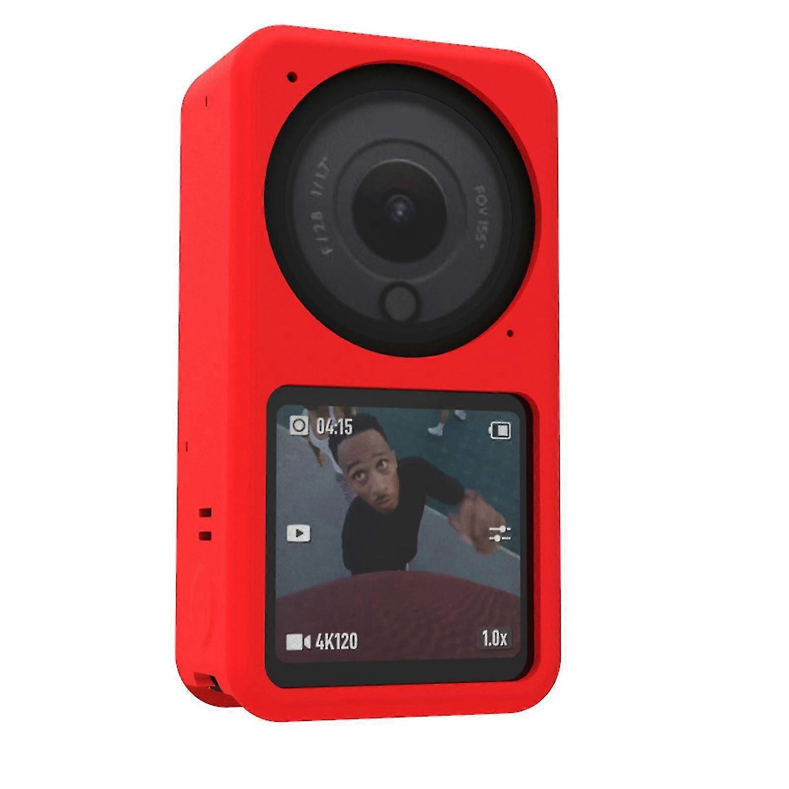 Video Vlogging Camera Frame Cage For Action 2 Dual-screen Camera Silicone