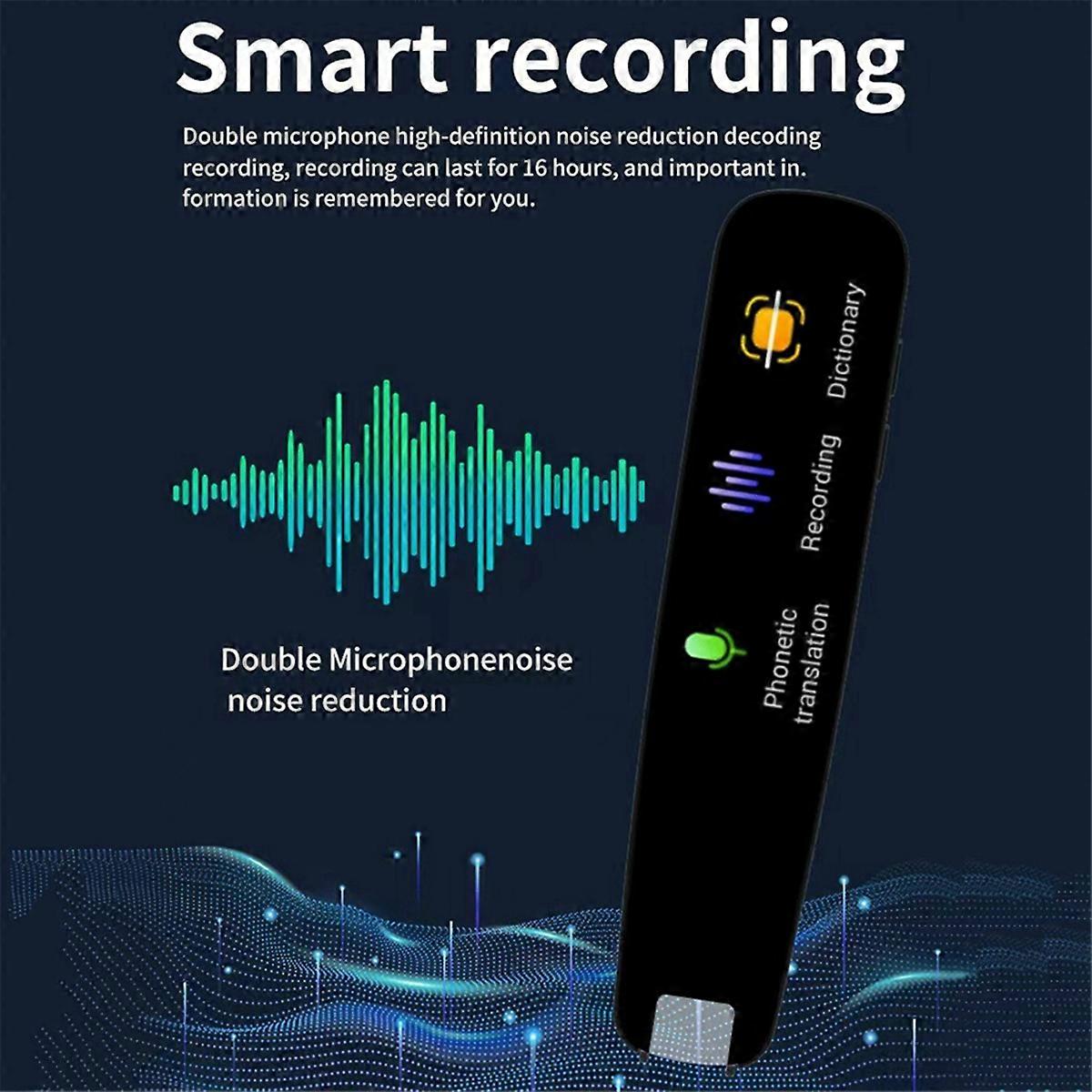 Portable Scanner MiniHandheld Scanning Translation Pen Multi-Language Accurate Offline Translation Pen Scan Reader Pen B