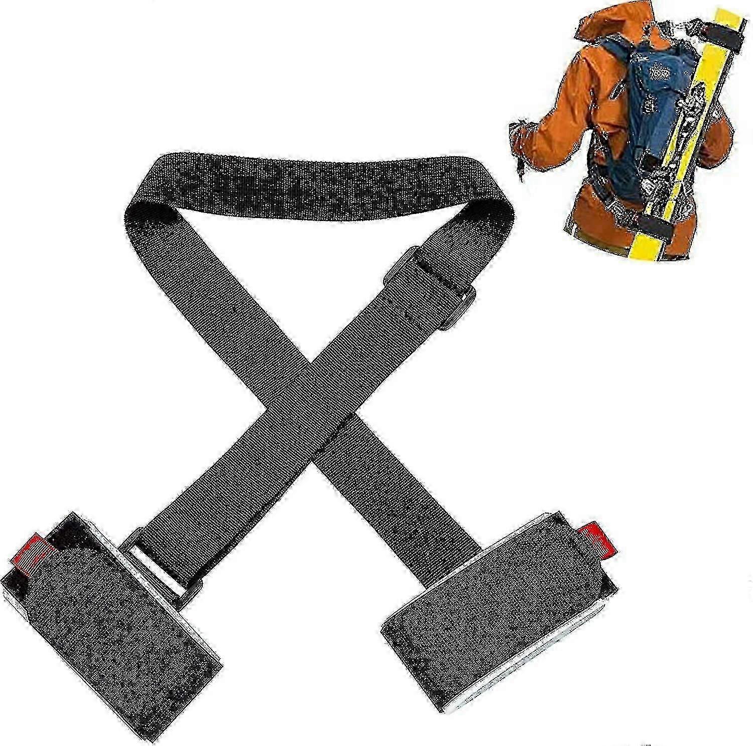 רצועת סקי ניילון סנובורד רצועת סקי מנשא סקי רצועות סנובורד רצועות כתף סקי נשיאת רצועות סקי רצועות סקי מתכווננות רצועות סקי