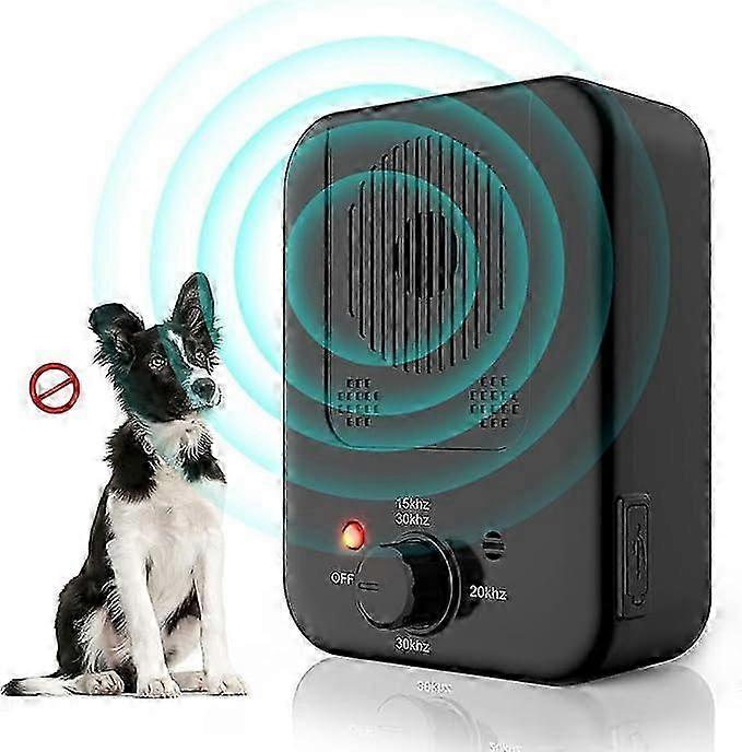 Anti Barking Device, 3 Frequencies Dog Deterrent Devices, 33Ft Ultrasonic Stop Deterrent Anti Barking, Rechargeable Pet Gentle Dog Bark Control Device