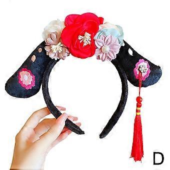 Süßes Mädchen alte chinesische Prinzessin Stirnband Festival Kopfbedeckung Party Kostüme
