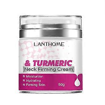 Reinol Crema Reafirmante para el Cuello Crema Hidratante Facial con Cúrcuma Reductor de Papada Antiarrugas Reafirmante Hidratante Cuidado de la Piel
