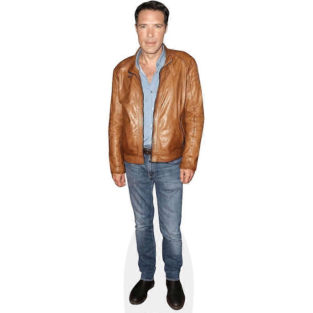 Nicolas Bedos (Leather Jacket) Cardboard Cutout (lifesize OR mini size). Standee. Stand Up.