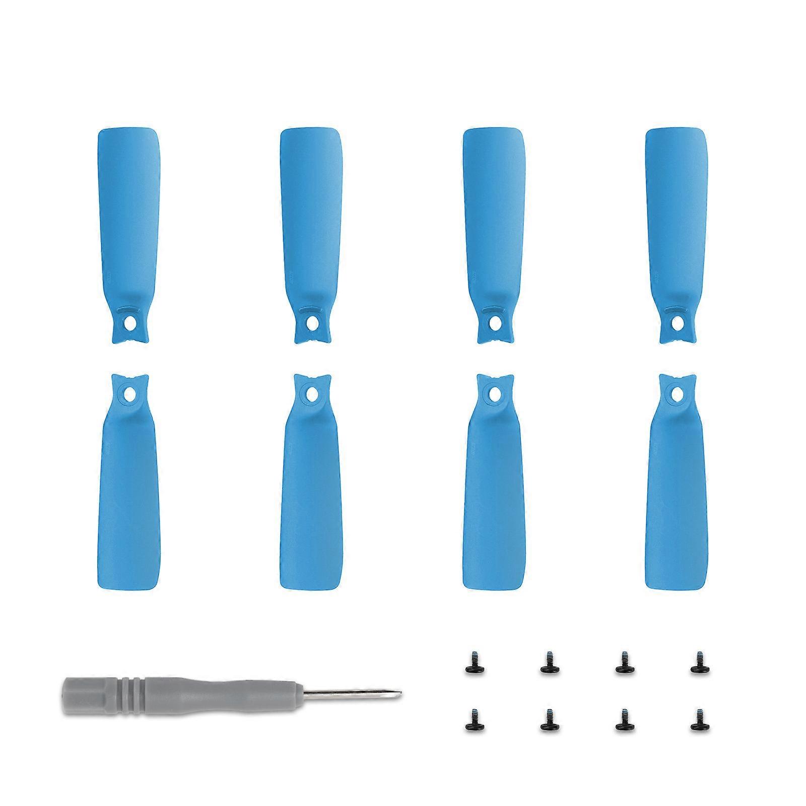 Resilient Lightweight Propellers for Flip Drones Propellers with Screws Design for Strength and Reduced Weights  Blue