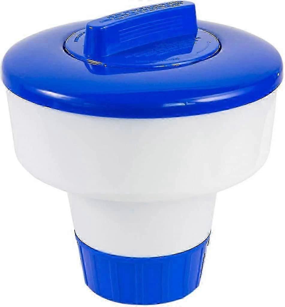 Pool Dispenser Piccola Piscina Compresse di Cloro Dispenser Dispositivo di dosaggio automatico Cloro (blu) (1pc)