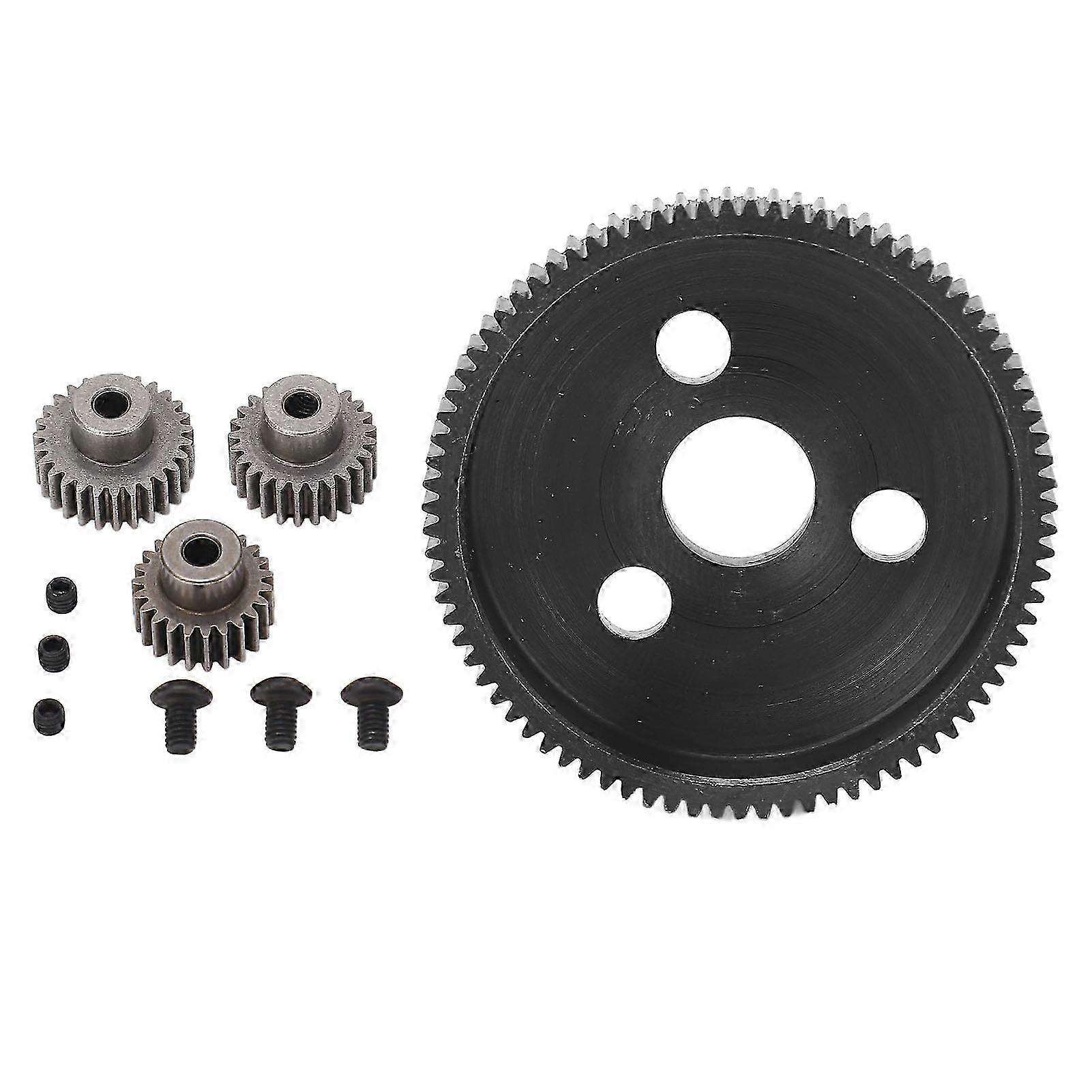 Upgraded Metal 83T Spur & 23T 25T 27T Pinion Gears Set for TRAXXAS SLASH 1/10 2WD RC Car