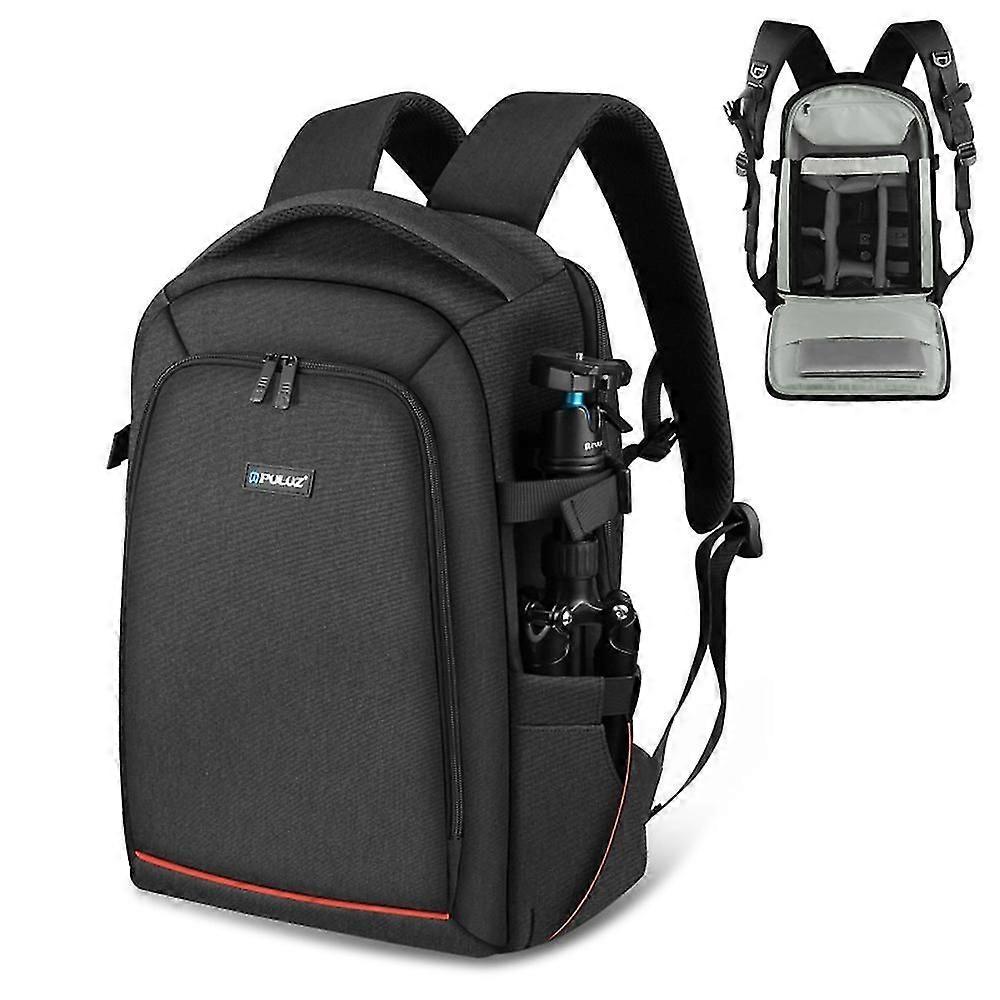 PU5015B Camera Backpack Waterproof Camera Bag Large Capacity Camera Case with Laptop Compartme