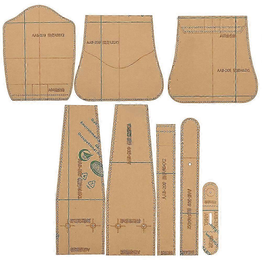 DIY Wallet Pattern Template Transparent Acrylic Manual Mobile Phone Purse Template