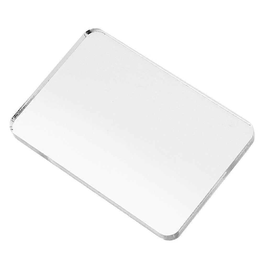 Clear Acrylic Stamp Block Pad Tool for Scrapbooking Color Stamping 15x10cm