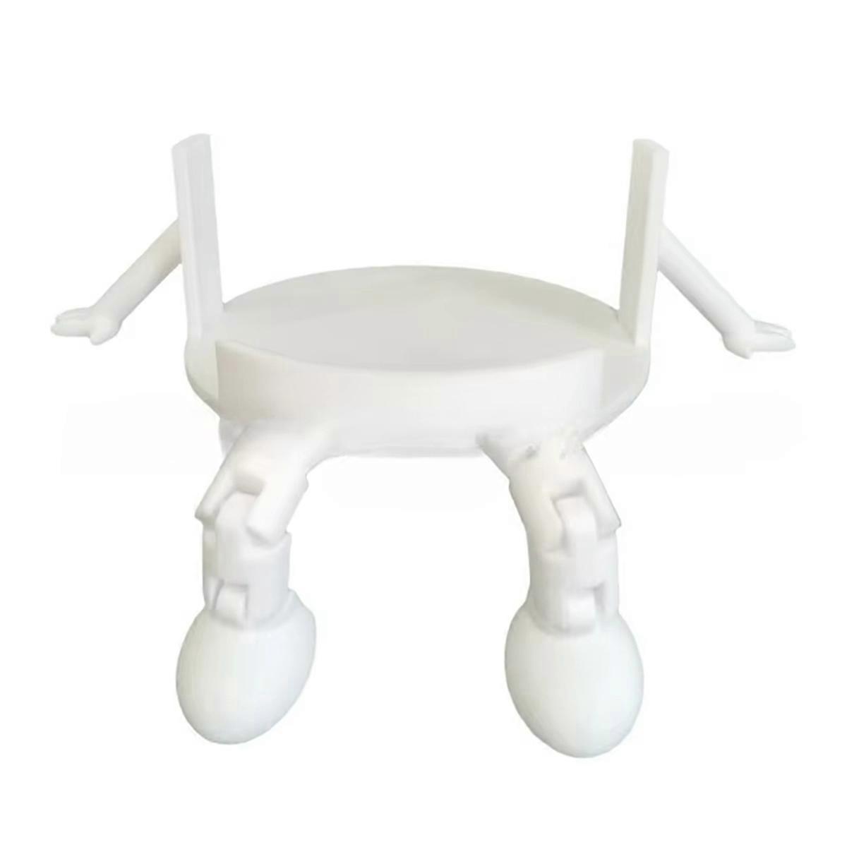 3D Printed Tissue Holder - Movable Joints Toilet Paper Rack for Home & Bathroom, Small Ornaments for Home Decoration