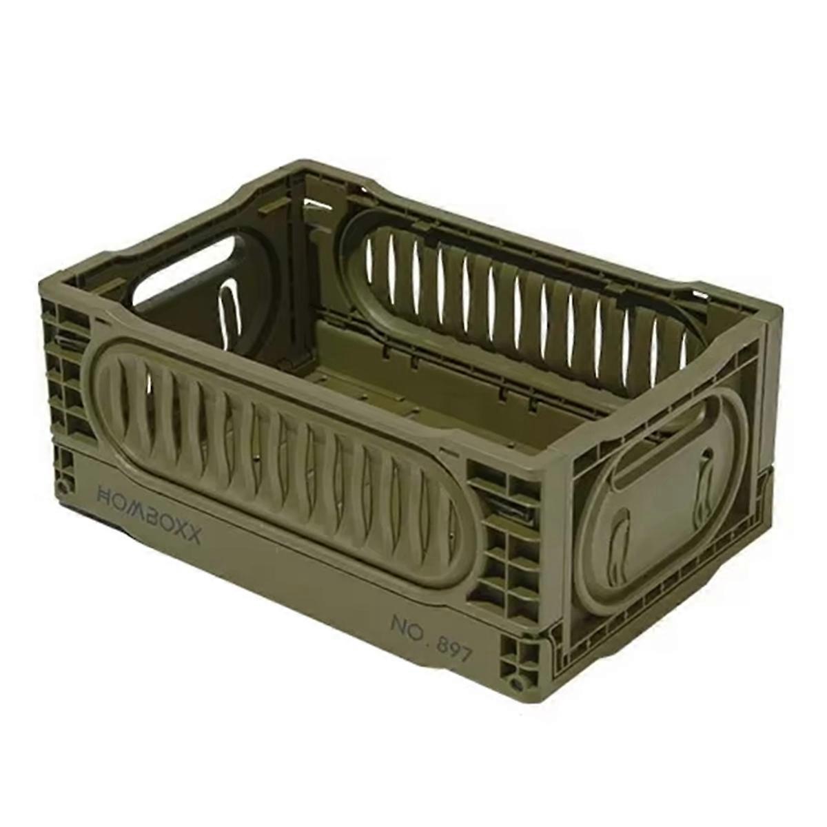 Large Stackable Folding Storage Baskets A