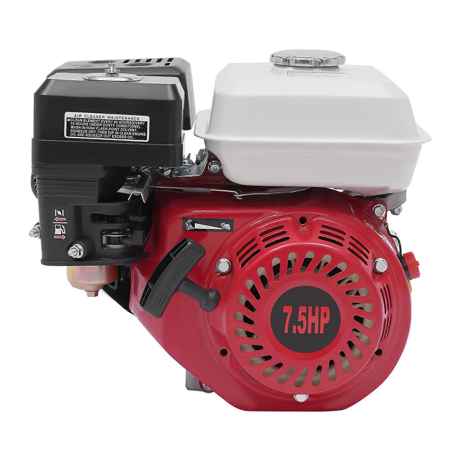 7.5Hp 4 Stroke Portable Engine Single Cylinder w/Large Capacity Tank