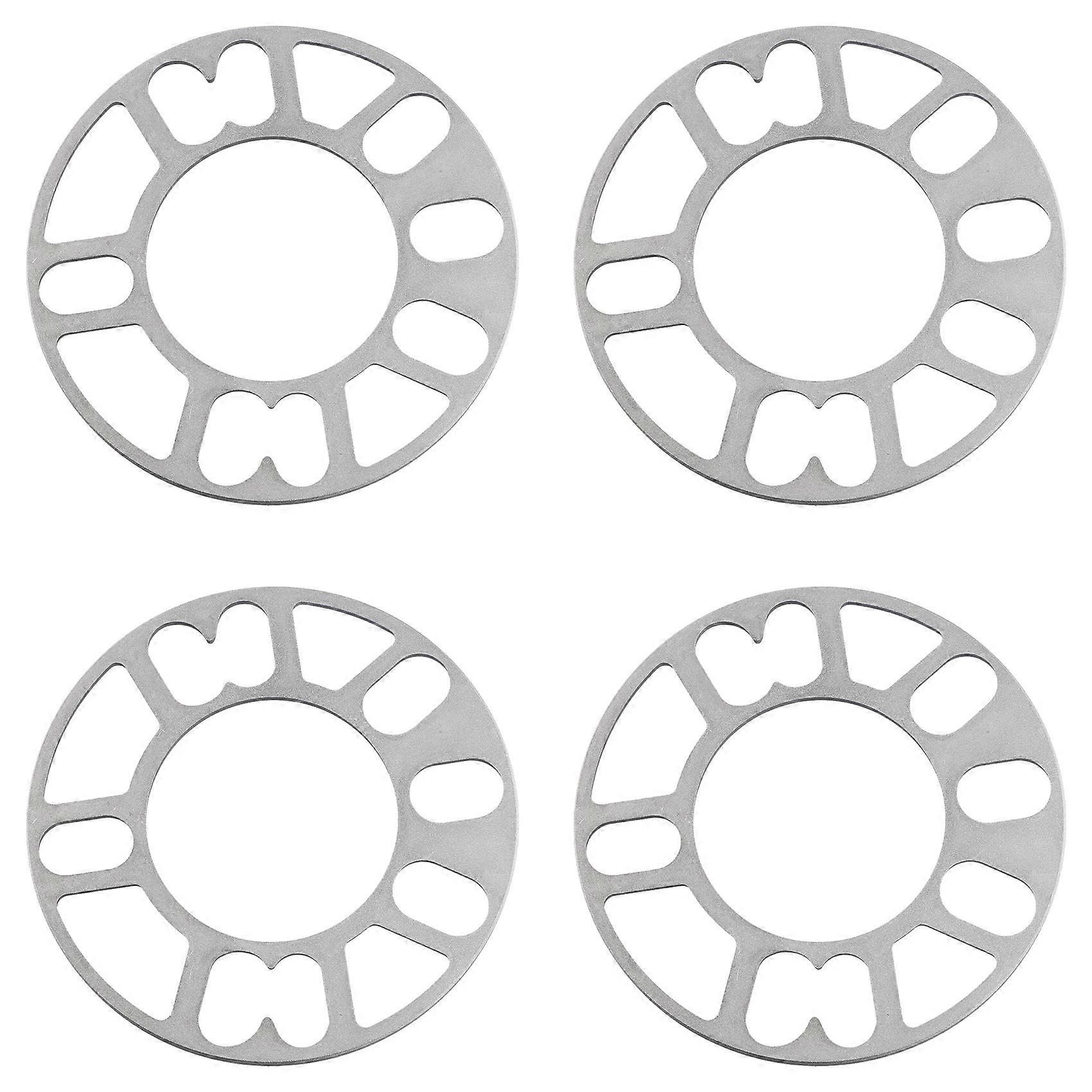 4Pcs Wheel Spacers 5mm for 4X100 4X114.3 5X100 5X108 5X114.3 5X120