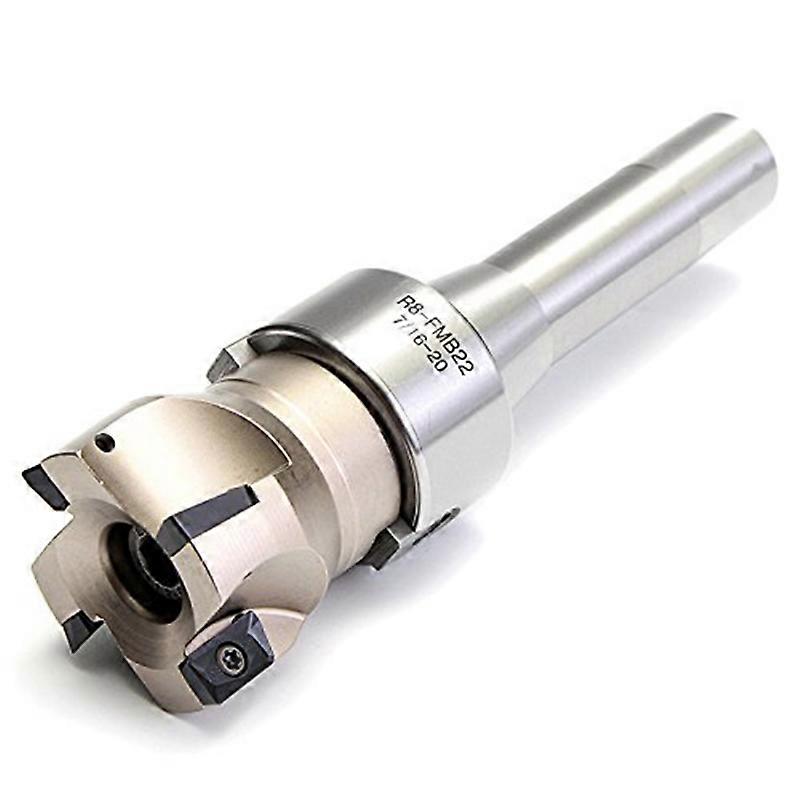 Fraise à Surfacer ZJchao MT2-FMB22 Avec 10 Inserts Carbure APMT1604 - Pour Tours CNC, Diamètre 50mm