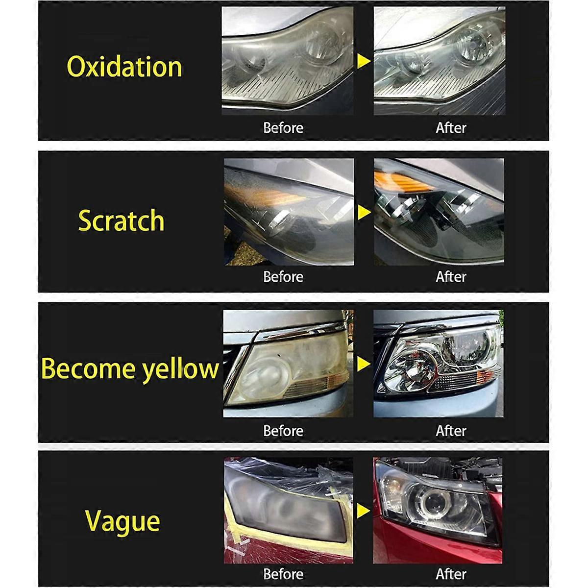 Car Headlight Atomizing Cup Car Headlight Lens Restoration Kit