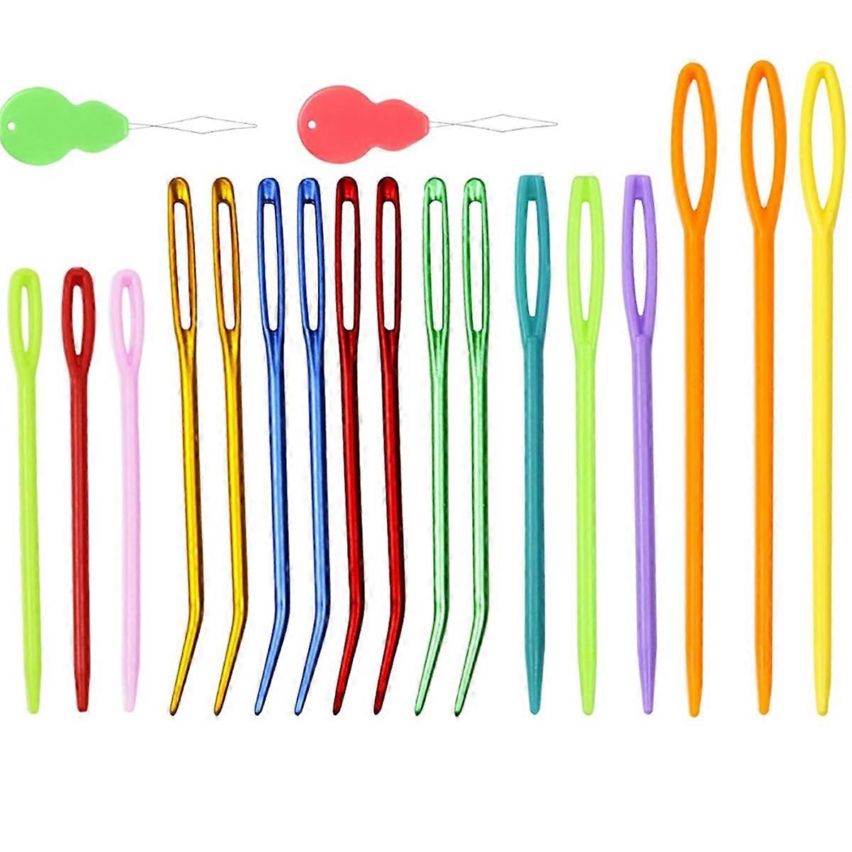 42 Pcs Yarn Needles Set, Assorted Yarn Needles Bent Tapestry Needle