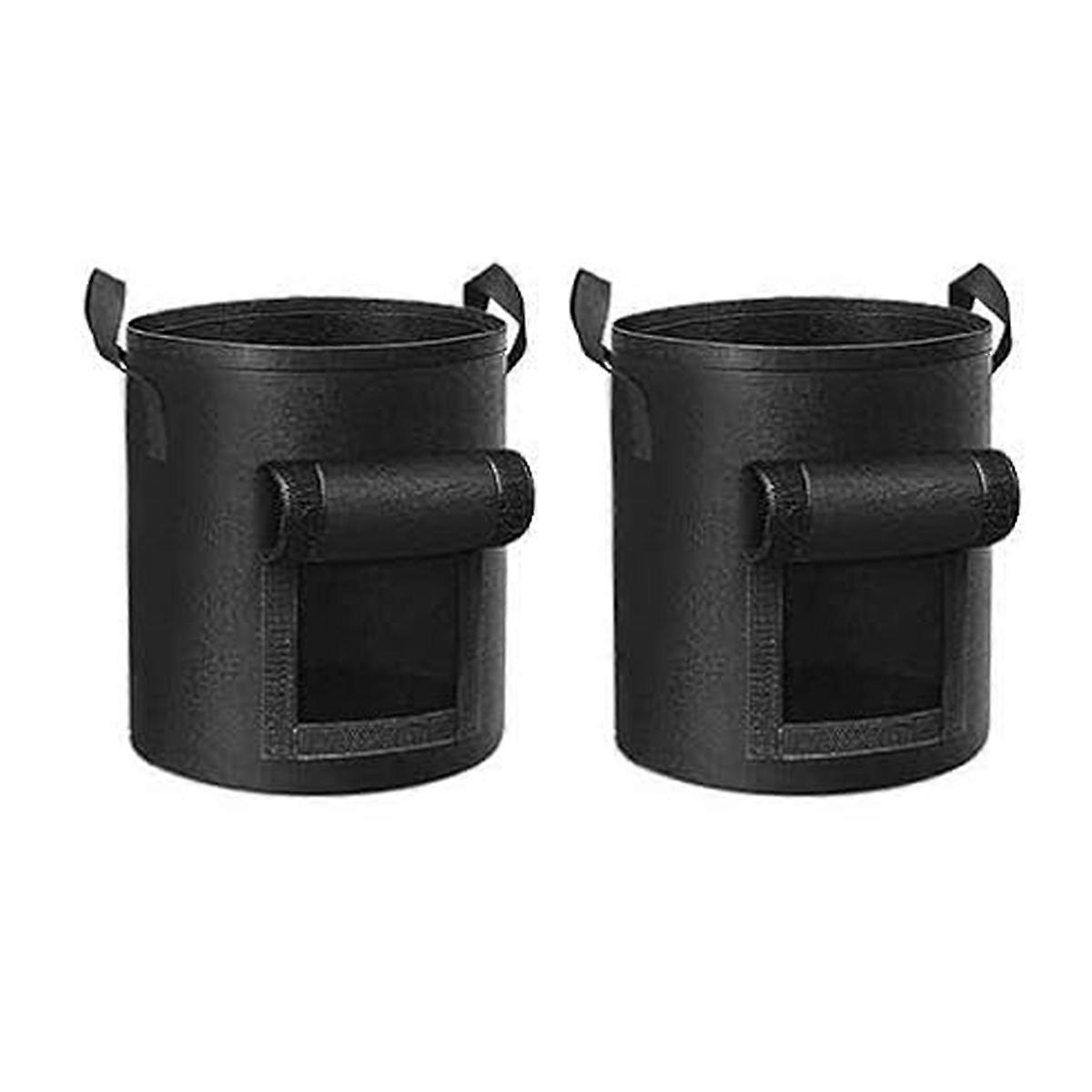 2 Pcs Potato Planting Bags, with Reinforced Handles
