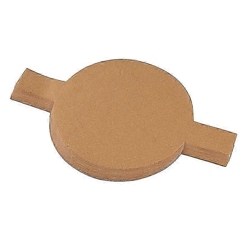 100Pcs Precut Circle Cake Pan Liners Round Non-Stick Parchment Paper with Lift Tabs for Baking Brow