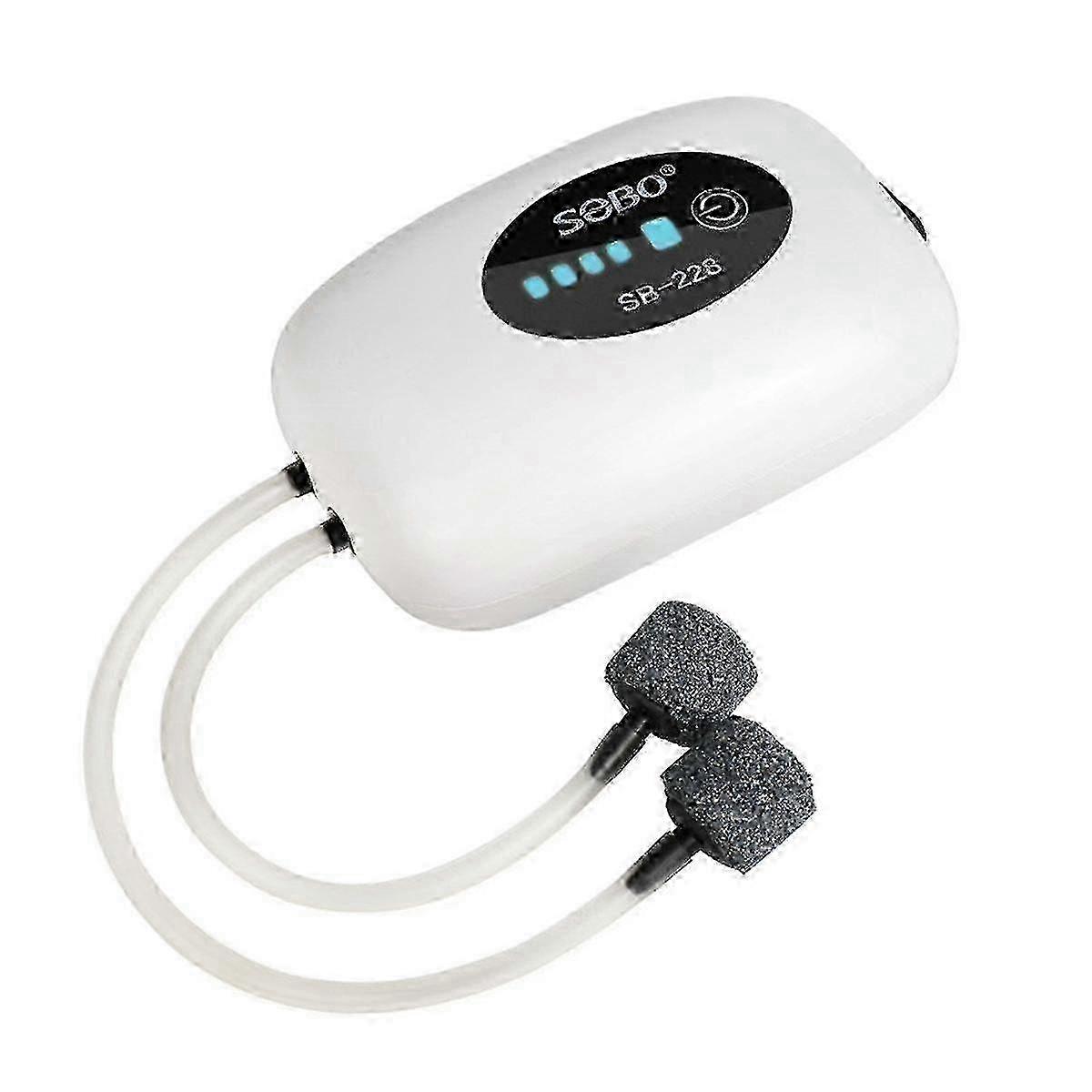 Portable Rechargeable Oxygen Generator for Fish Farming and Angling Compact Oxygenator Compatible