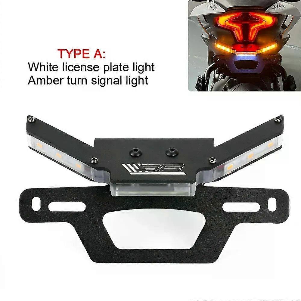 Applicable 2024 For CFMOTO 450SR 450SRS 450SS 250SRS 450NK Motorycle Tail Tidy Fender Eliminator License Plate Holder With LED Signal Light