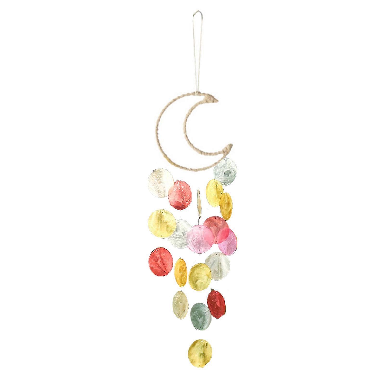 Decorative Capiz Shell Windchime For Serenes Living Space And Outdoor Enchantmentd Mobile Windchime
