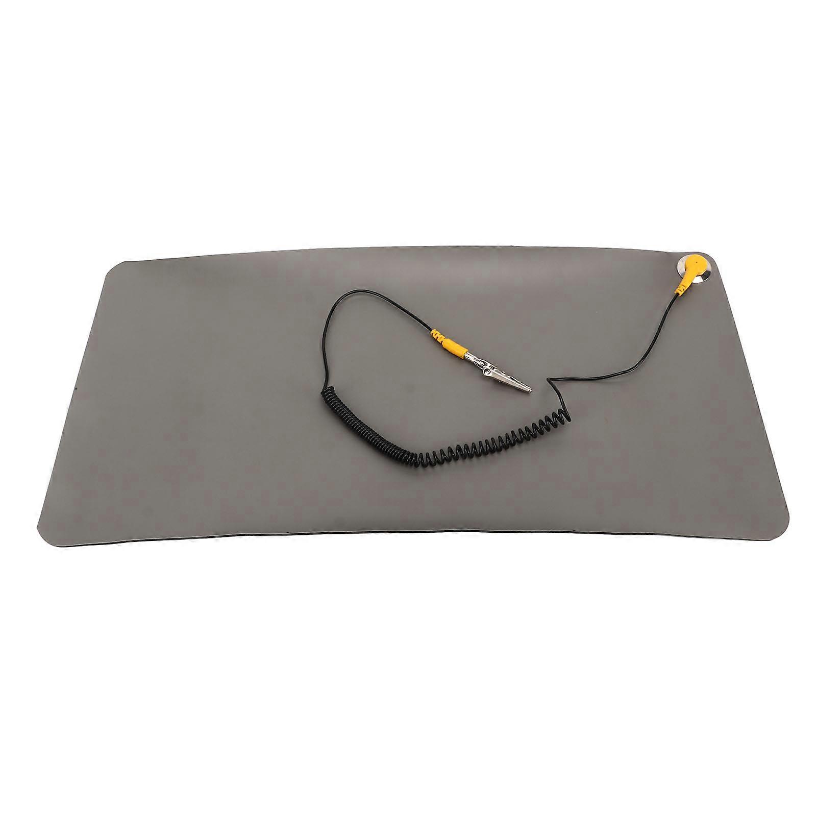 Antistatic Mat Soft 3 Layer Rubber Anti Skid Portable Anti Static Table Pad with Wristband