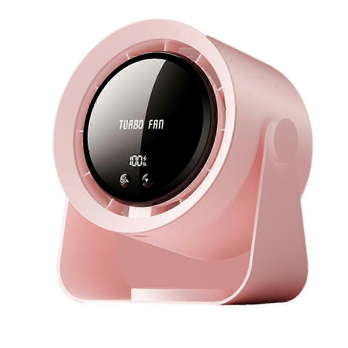 USB Rechargeable Desktop Wall and Ceiling Fan with Electric Turbo Cooling and Wireless Air Circulation