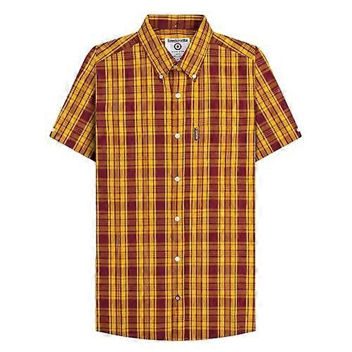 Lambretta Mens SS25 Checked Shirt
