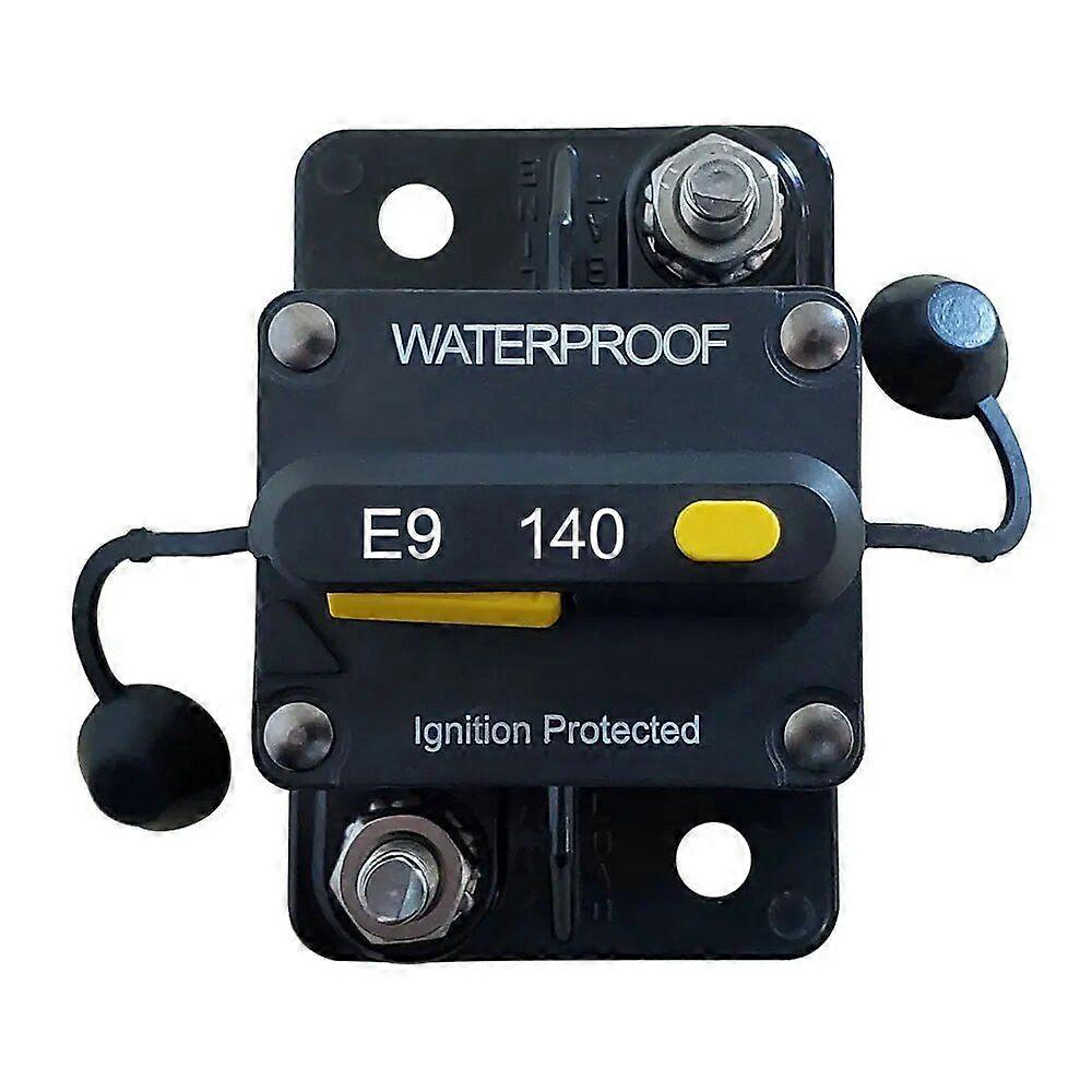 Iztoss 12V-48V 30-250A Hi-Amp Circuit Breaker with Manual Reset 3/8 Stud Circuit Breakers for Boat Solar Project Motorhome F433