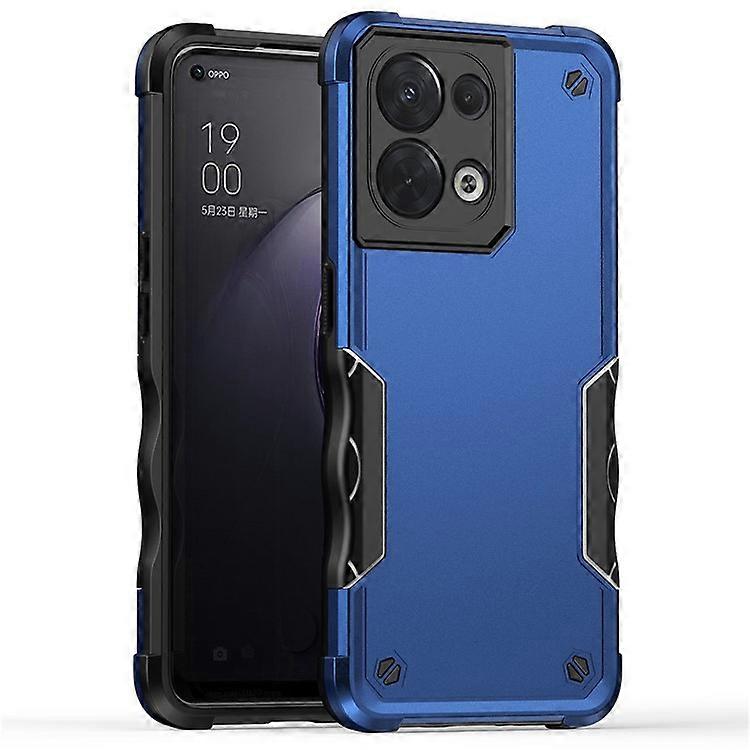 Shockproof Case Compatible For Oppo Reno8 5G (Global Version) Phone Case Anti-Drop Hard PC Soft TPU Protective Cover